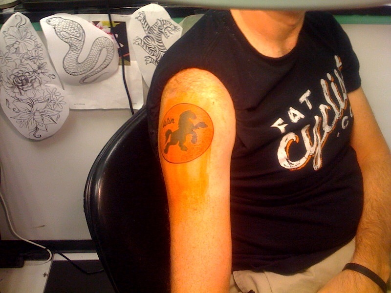 ladolcevita. tattoo. TATTOO (Set) Folks, meet TC's new tattoo: